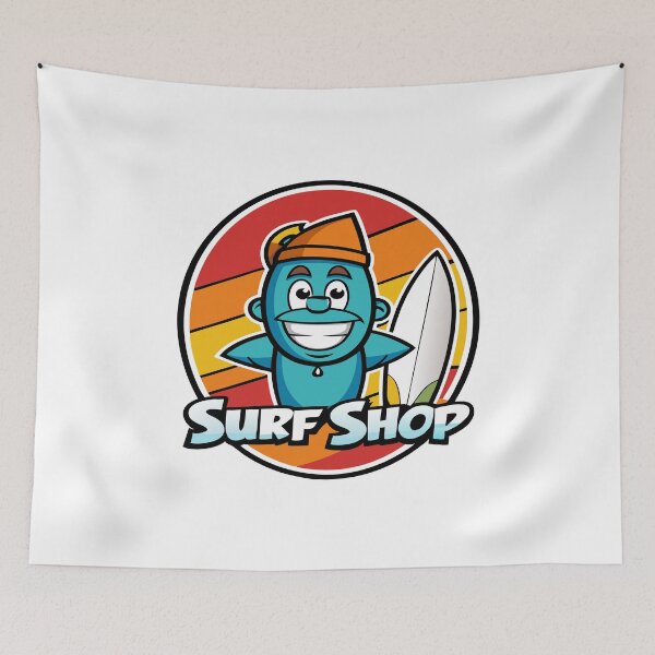 Item preview, SurfboardShopLogo designed and sold by Whose-sweat.