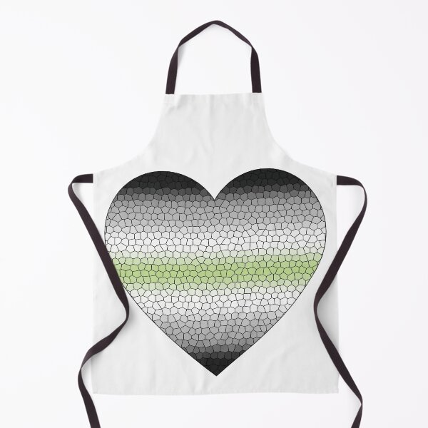 Item preview, Agender Pride Flag Stained Glass Heart, Cute Agender Design designed and sold by Travelslightly.