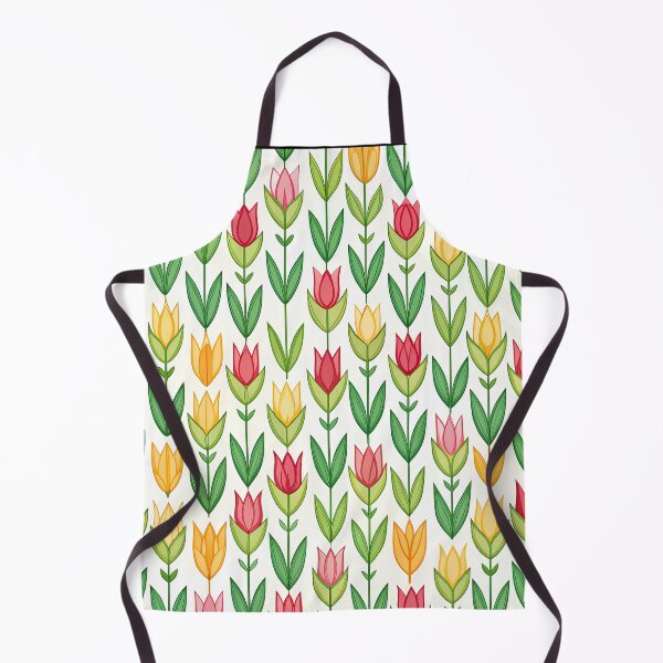 Item preview, Minimalist Cute Pastel Tulips Pattern designed and sold by Itsheartshop.