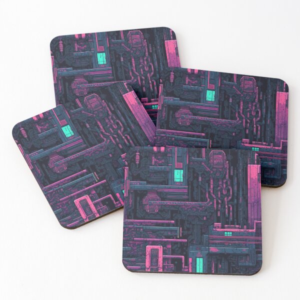 Item preview, 8-Bit Chipset, Vaporwave, Pixel Art, Urban Goth designed and sold by Burn-Ego.