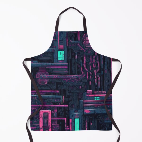 Item preview, 8-Bit Chipset, Vaporwave, Pixel Art, Urban Goth designed and sold by Burn-Ego.
