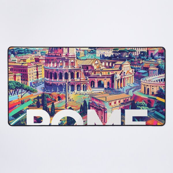 Item preview, Rome Travel Poster designed and sold by nomiraclehere.