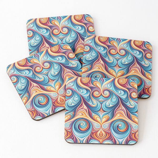 Item preview, Abstract Liquid Swirls Pattern designed and sold by Itsheartshop.