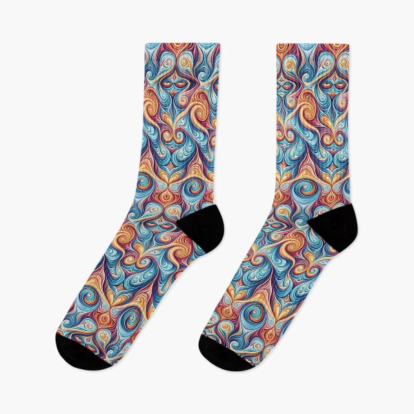 Item preview, Abstract Liquid Swirls Pattern designed and sold by Itsheartshop.