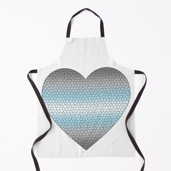 Item preview,  Demiboy Pride Flag Stained Glass Heart, Cute Demiboy Design designed and sold by Travelslightly.
