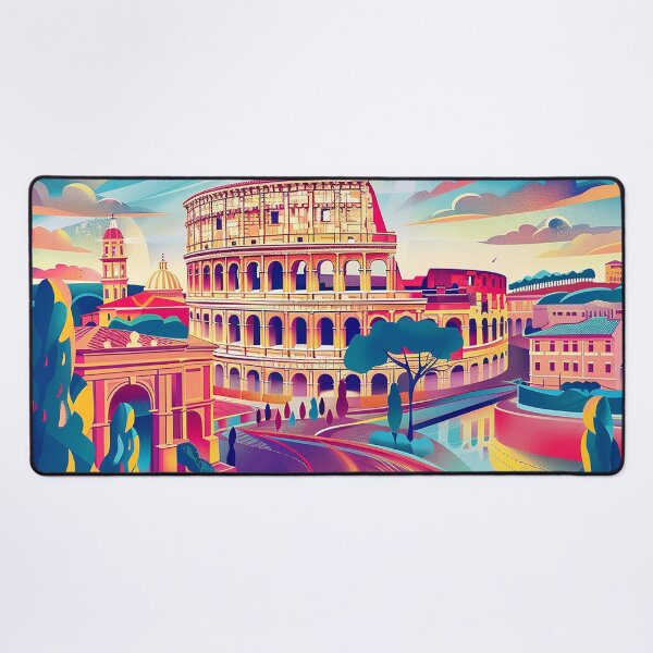 Item preview, Rome Travel Poster designed and sold by nomiraclehere.