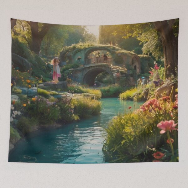 Item preview, Fairytale River Enchantment designed and sold by BlareBlare.
