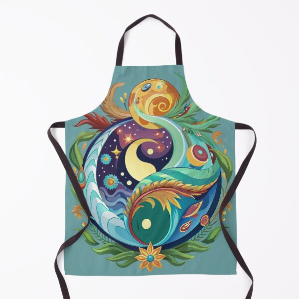 Item preview, Yin-Yang Cosmic Flow designed and sold by SebTees.