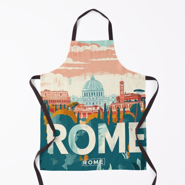 Item preview, Rome Travel Poster designed and sold by nomiraclehere.