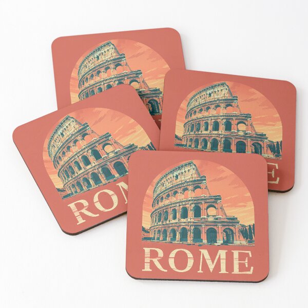 Item preview, Rome Travel Poster designed and sold by nomiraclehere.