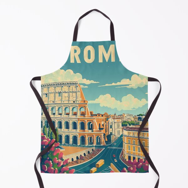 Item preview, Rome Travel Poster designed and sold by nomiraclehere.