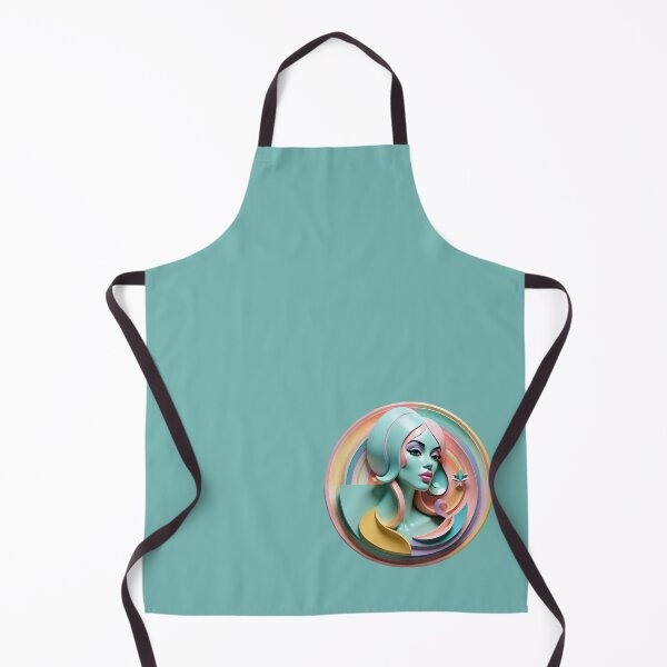 Item preview, Portrait of a woman stylized in the style of Fancypunk - colorful, crazy and puts you in a good mood designed and sold by IHImage.