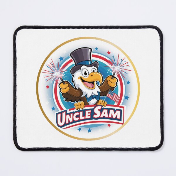 Item preview, 4th of July America: Uncle Sam as an Eagle Mascot designed and sold by RvinJo8.