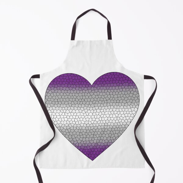 Item preview, Graysexual Pride Flag Stained Glass Heart, Cute Graysexual Design designed and sold by Travelslightly.