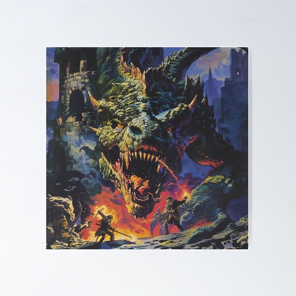 Item preview, MODULE Dragon VINTAGE : LEGIT dungeon series  designed and sold by Zen Candy 3000 Travis Nicholas Zariwny.