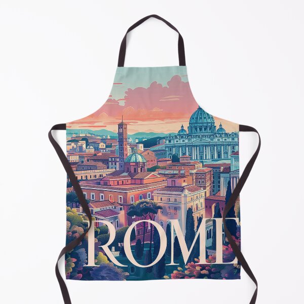 Item preview, Rome Travel Poster designed and sold by nomiraclehere.