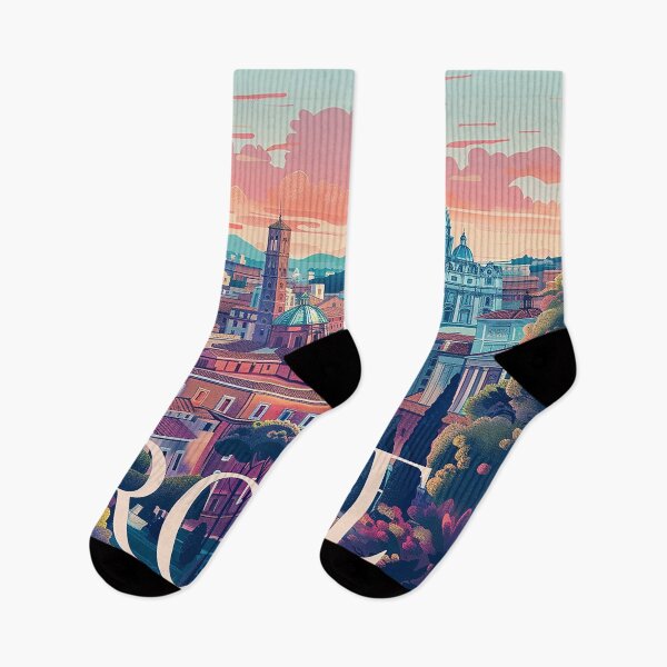 Item preview, Rome Travel Poster designed and sold by nomiraclehere.