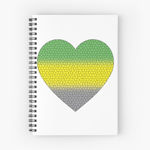 Item preview,  Lithromantic Pride Flag Stained Glass Heart, Cute Lithromantic Design designed and sold by Travelslightly.
