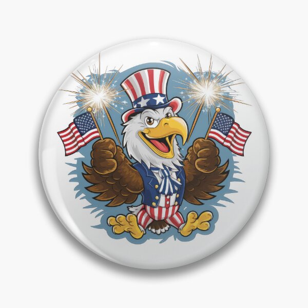 Item preview, Clebrating Independence Day with Uncle Sam: 4th of July America designed and sold by RvinJo8.