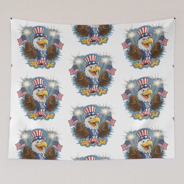 Item preview, Clebrating Independence Day with Uncle Sam: 4th of July America designed and sold by PING 999 STUDIO.