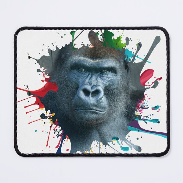 Item preview, Gorilla Amidst Colour Chaos designed and sold by rawshutterbug.