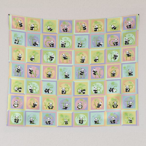 Item preview, Alphabet and panda designed and sold by Alex  Blud.