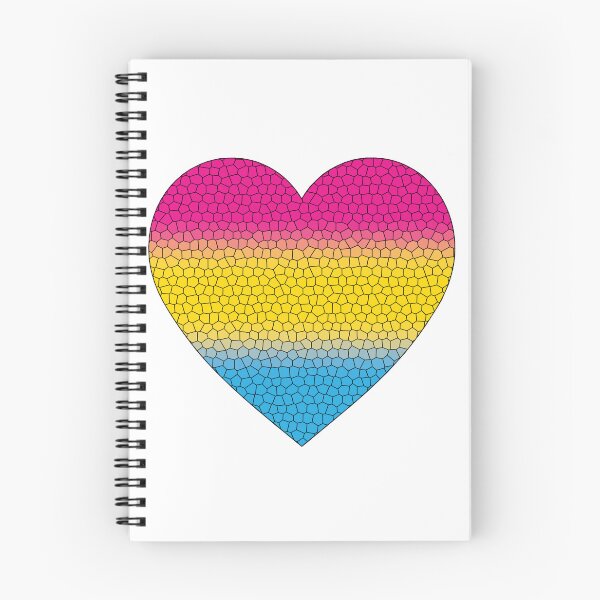 Item preview,  Pansexual Pride Flag Stained Glass Heart, Cute Pan Design designed and sold by Travelslightly.