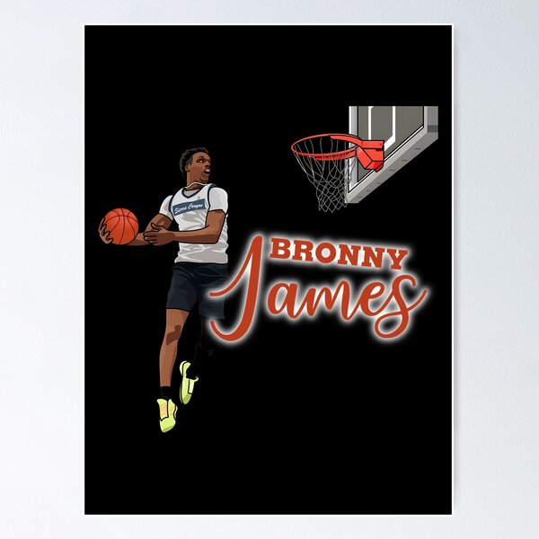 Bronny james poster store