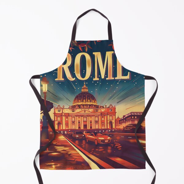 Item preview, Rome Travel Poster designed and sold by nomiraclehere.