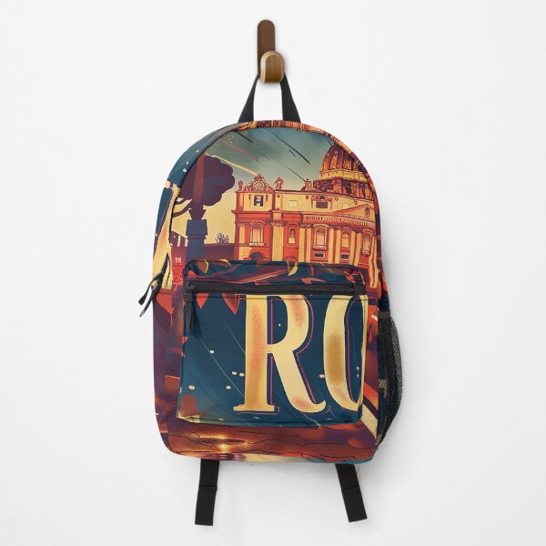 Item preview, Rome Travel Poster designed and sold by nomiraclehere.