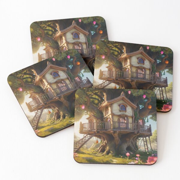 Item preview, Enchanted Tree House of Wonderland designed and sold by BlareBlare.