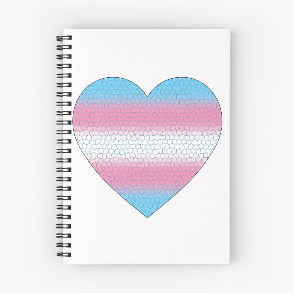 Item preview, Transgender Pride Flag Stained Glass Heart, Cute Trans Design designed and sold by Travelslightly.