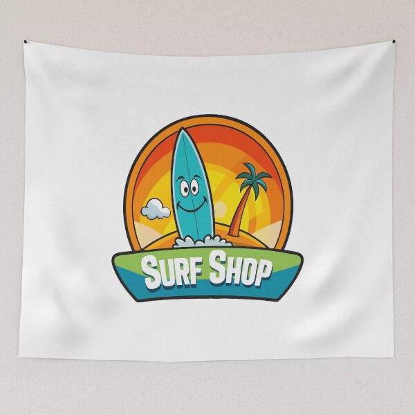 Item preview, SurfboardShopLogo designed and sold by Whose-sweat.