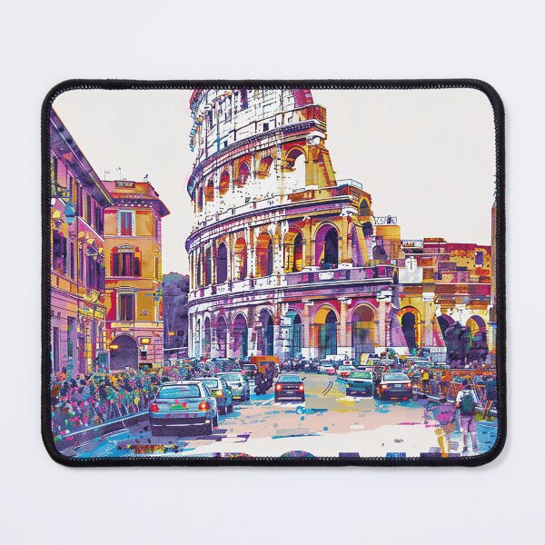 Item preview, Rome Travel Poster designed and sold by nomiraclehere.