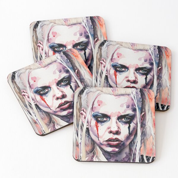 Item preview, Zef Blonde, Painting, Die Antwoord, Fan Art designed and sold by Burn-Ego.