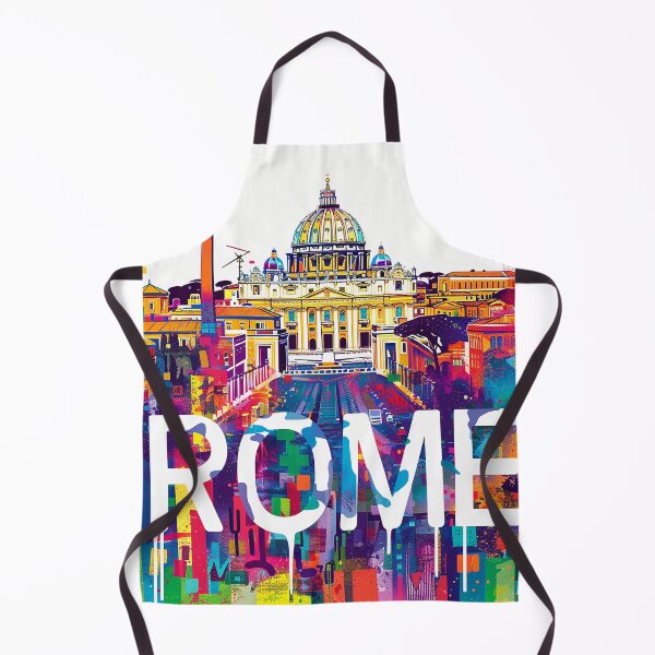 Item preview, Rome Travel Poster designed and sold by nomiraclehere.