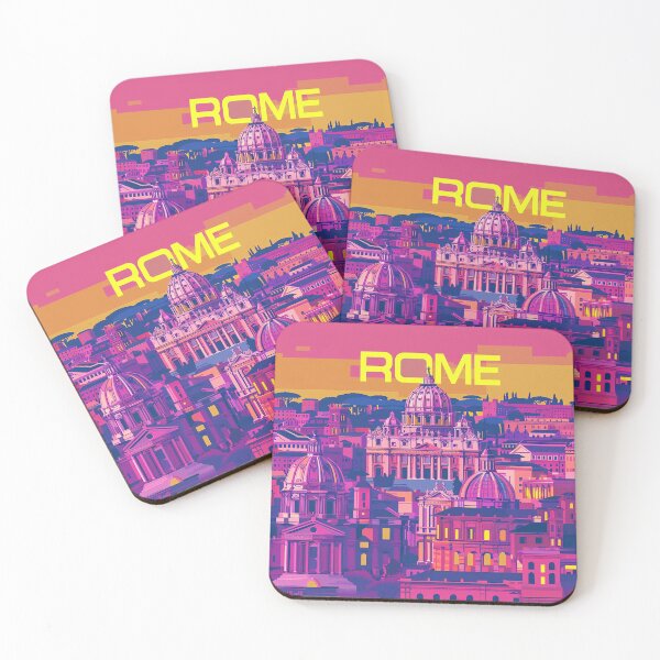 Item preview, Rome Travel Poster designed and sold by nomiraclehere.