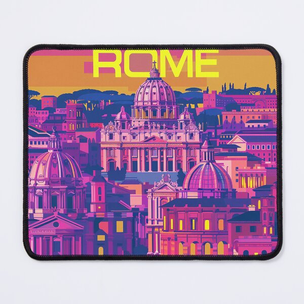 Item preview, Rome Travel Poster designed and sold by nomiraclehere.