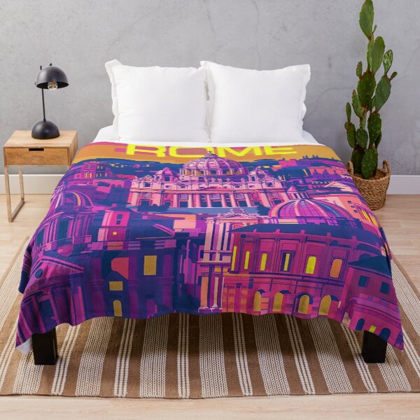 Item preview, Rome Travel Poster designed and sold by nomiraclehere.