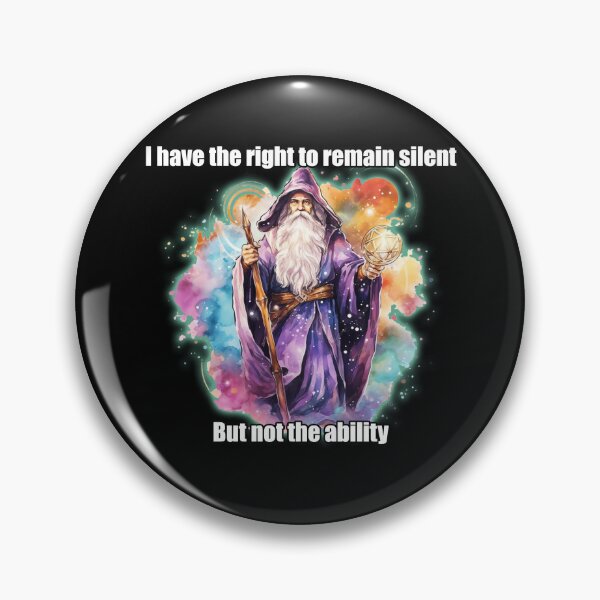 Item preview, I have the right to remain silent designed and sold by dogojoe17.