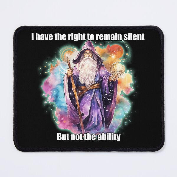 Item preview, I have the right to remain silent designed and sold by dogojoe17.