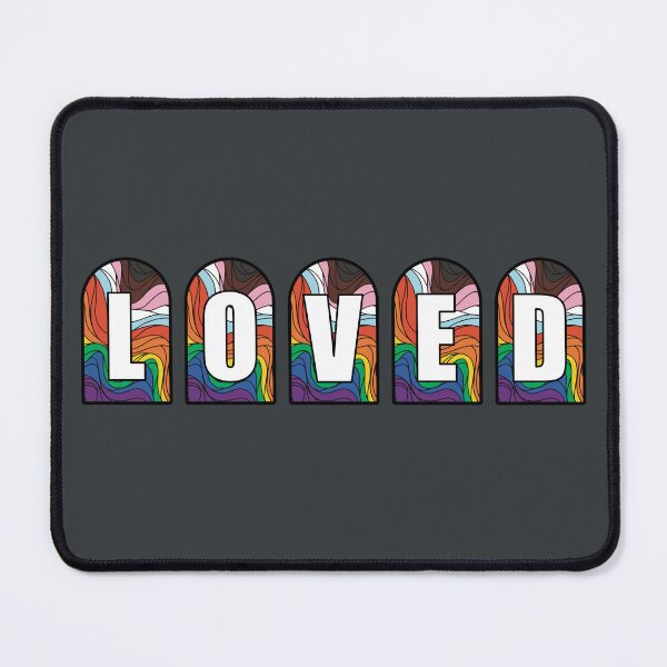 Item preview, Loved - Progress Pride designed and sold by TheCornerOnline.