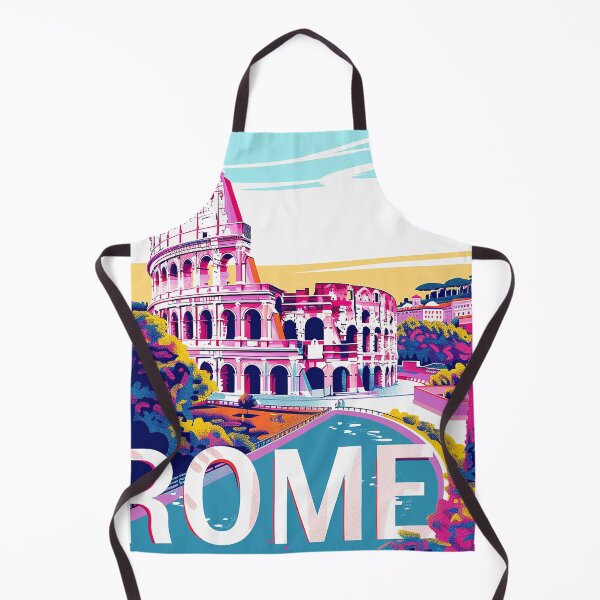 Item preview, Rome Travel Poster designed and sold by nomiraclehere.