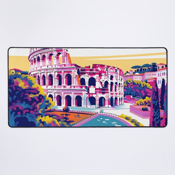 Item preview, Rome Travel Poster designed and sold by nomiraclehere.