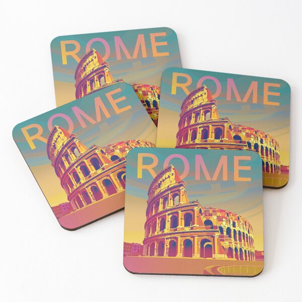 Item preview, Rome Travel Poster designed and sold by nomiraclehere.