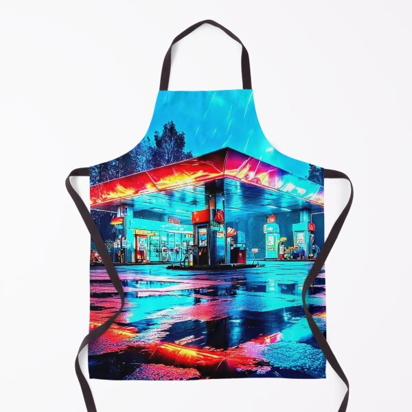 Item preview, Midnight Gas: The Neon Oasis designed and sold by Kingcls.