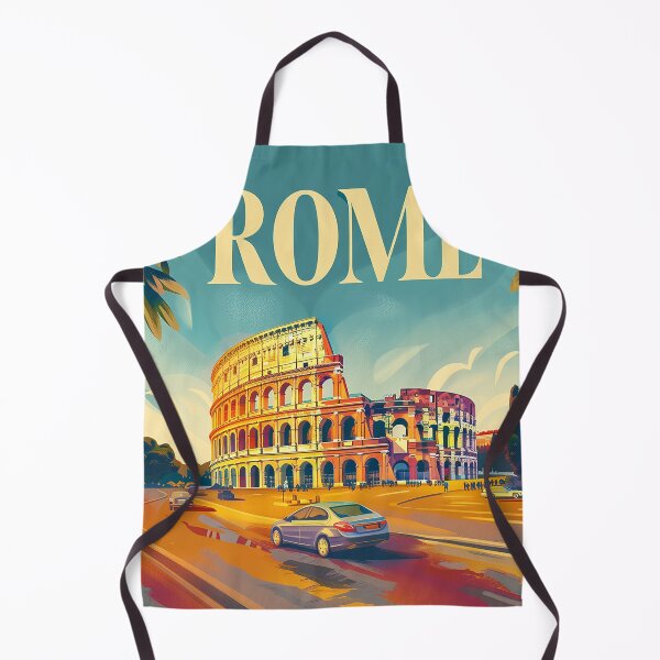 Item preview, Rome Travel Poster designed and sold by nomiraclehere.