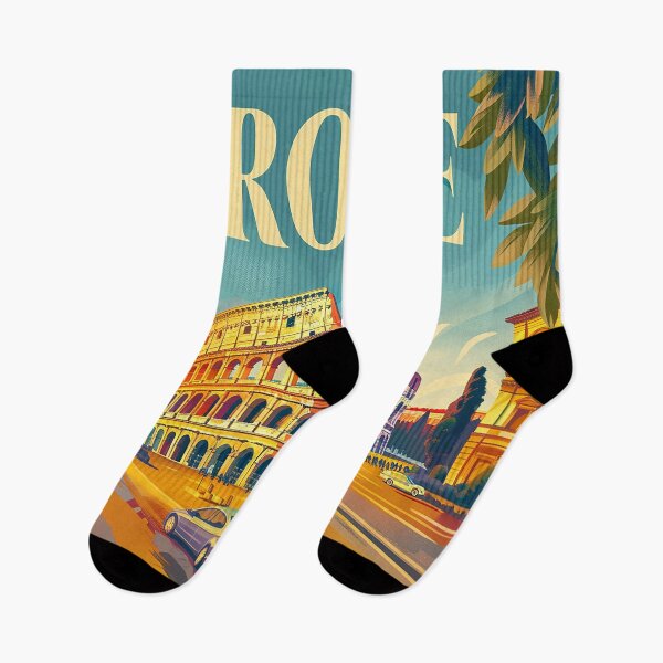 Item preview, Rome Travel Poster designed and sold by nomiraclehere.