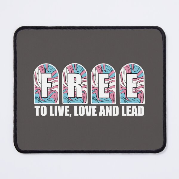 Item preview, Free - Trans Flag (White Text) designed and sold by TheCornerOnline.