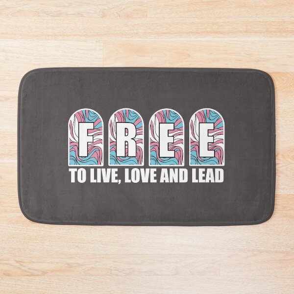 Item preview, Free - Trans Flag (White Text) designed and sold by TheCornerOnline.